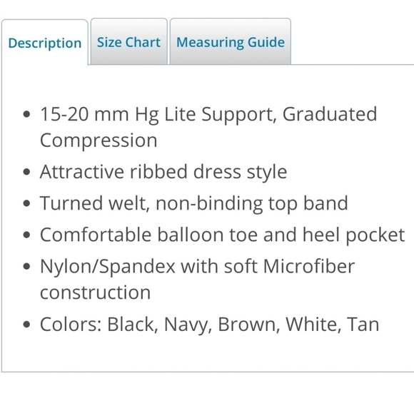 Activa White Lite Support Compression Socks - Picture 3 of 4